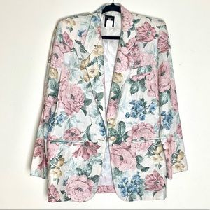 Floral Vintage Blazer!